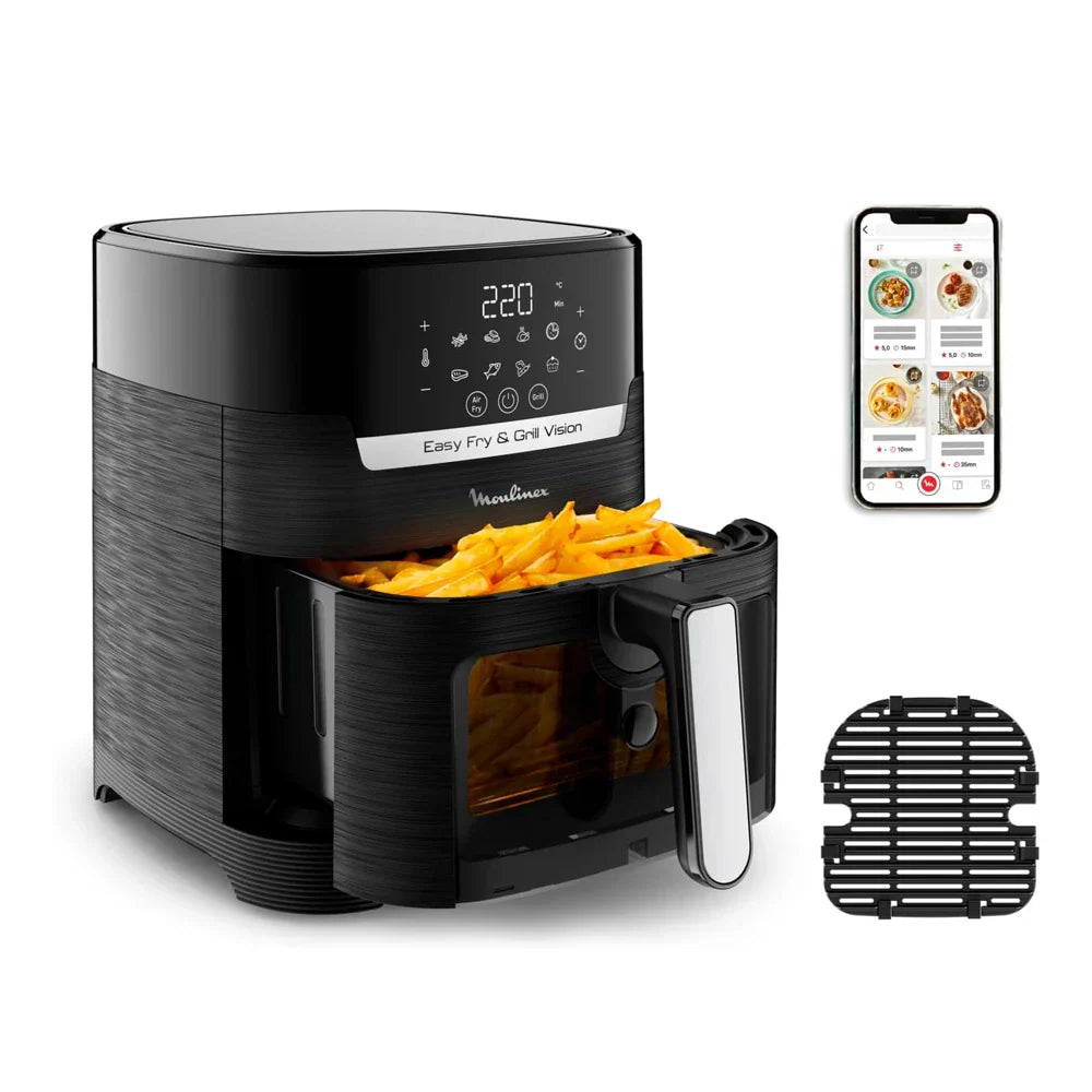 ¡Oferta Imperdible! Moulinex Easy Fry Air Fryer Saludable y Rápida + REGALO