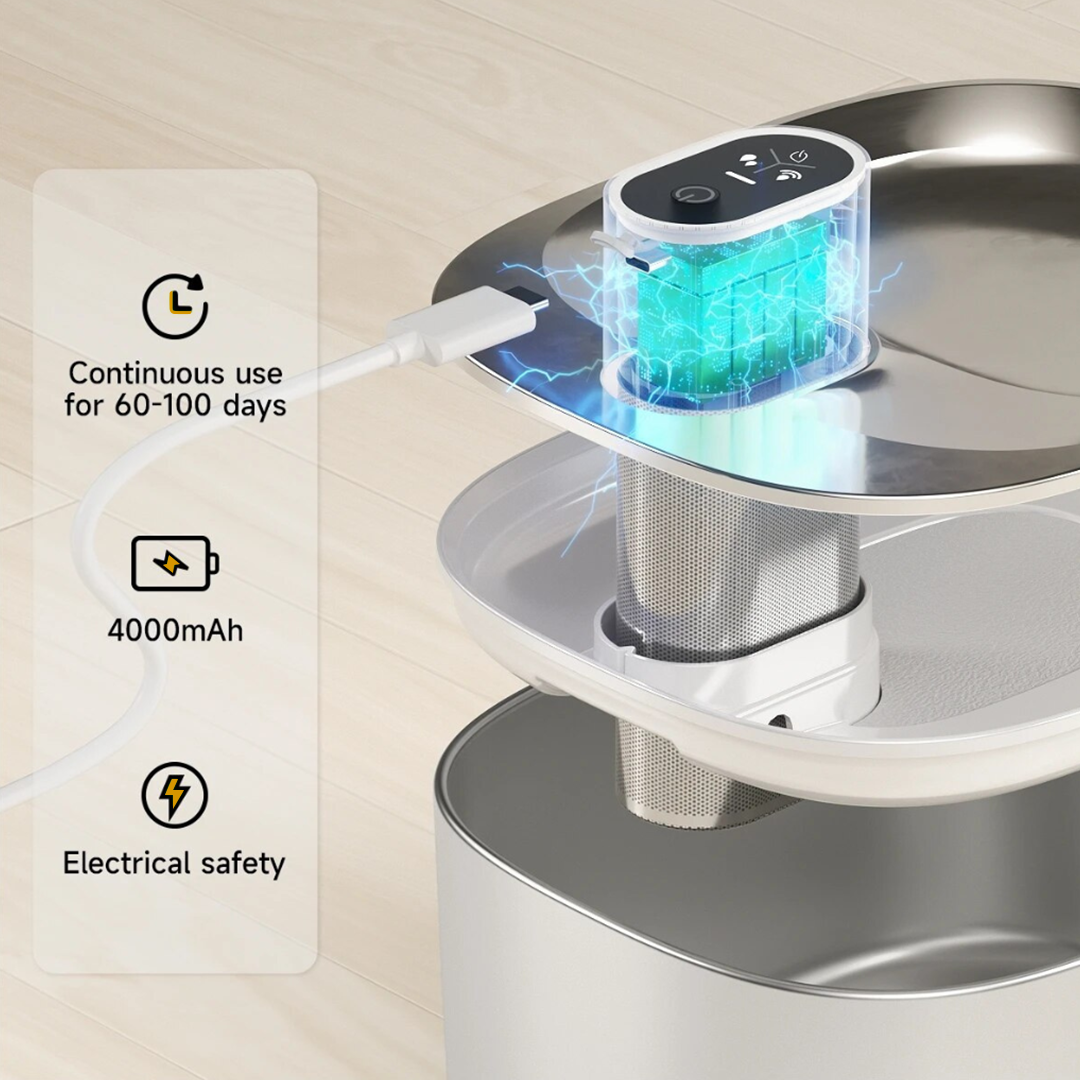 The KittySpout™ – Fuente inalámbrica